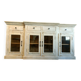 Buffet / display cabinet style industrial/colonial solid mango wood