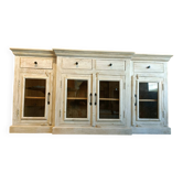 Buffet / display cabinet style industrial/colonial solid mango wood