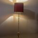 Exceptional French Hollywood Regency Brass Floor Lamp