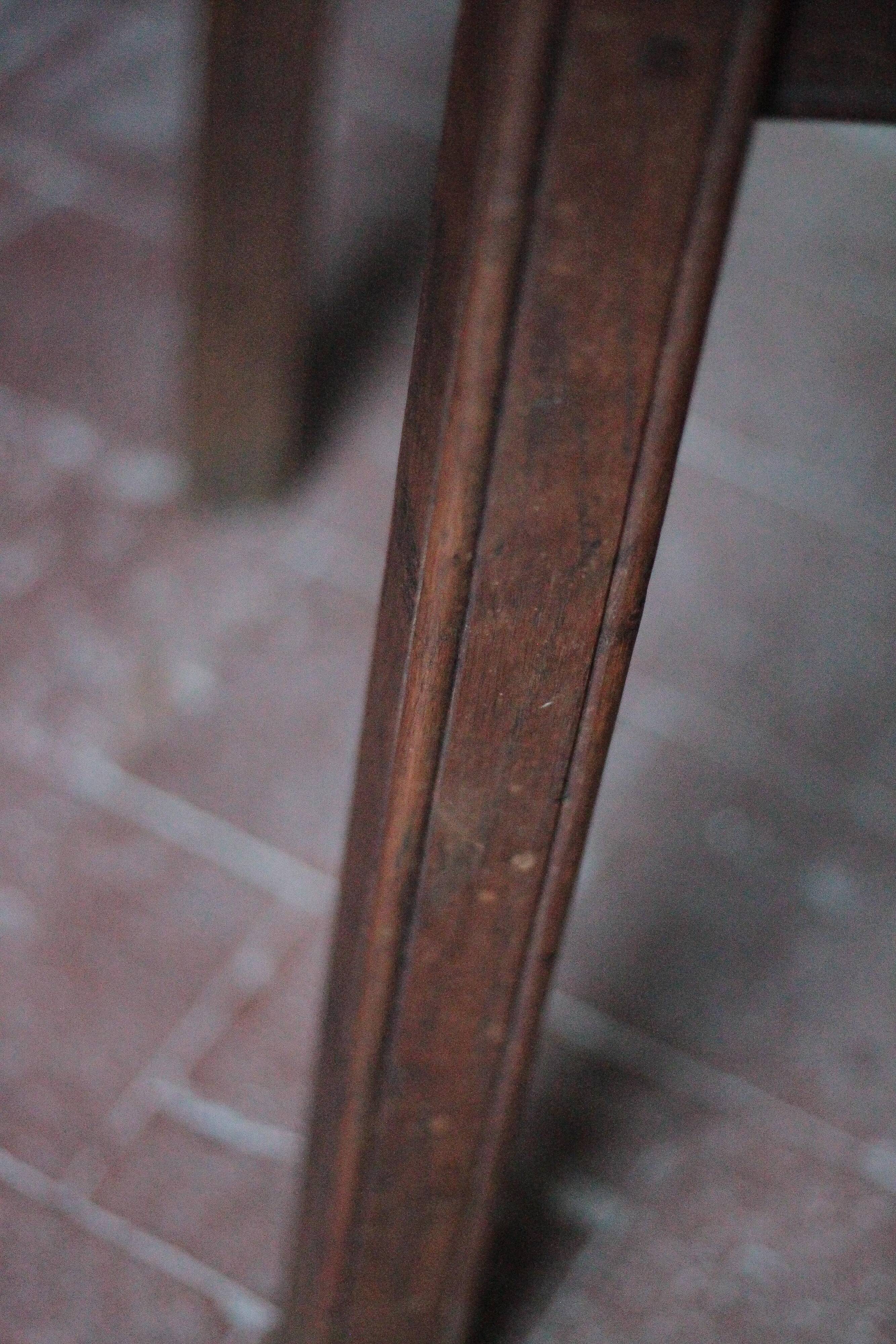 Wooden table with 1 drawer, coffee table, kitchen table, vintage wooden table.