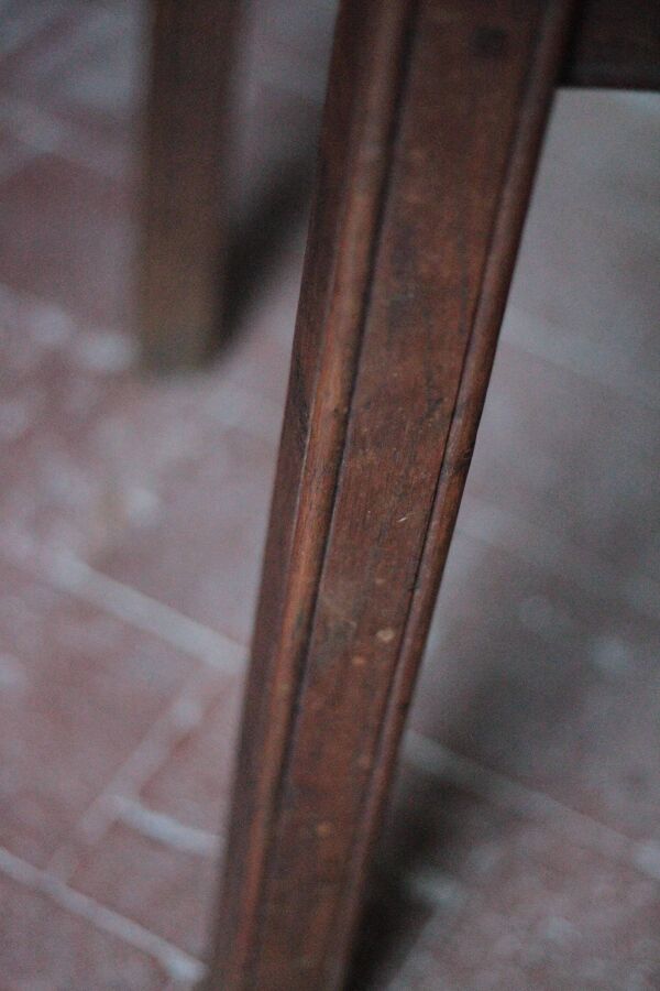 Table bois avec 1 tiroir, table de salon, cuisine, table bois vintage