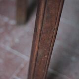 Wooden table with 1 drawer, coffee table, kitchen table, vintage wooden table.