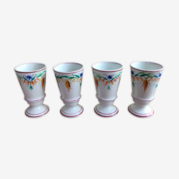 Lot of 4 cups mazagran