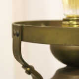 1950s brass table lamp