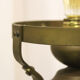 Lampe de table en laiton des années 1950