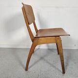 8 chaises vintage empilables années 60/70