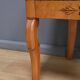 Gondola Chair in Cherry and Speckled Maple, Charles X Style – Mid-20th Century