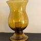 Biot glass candlestick