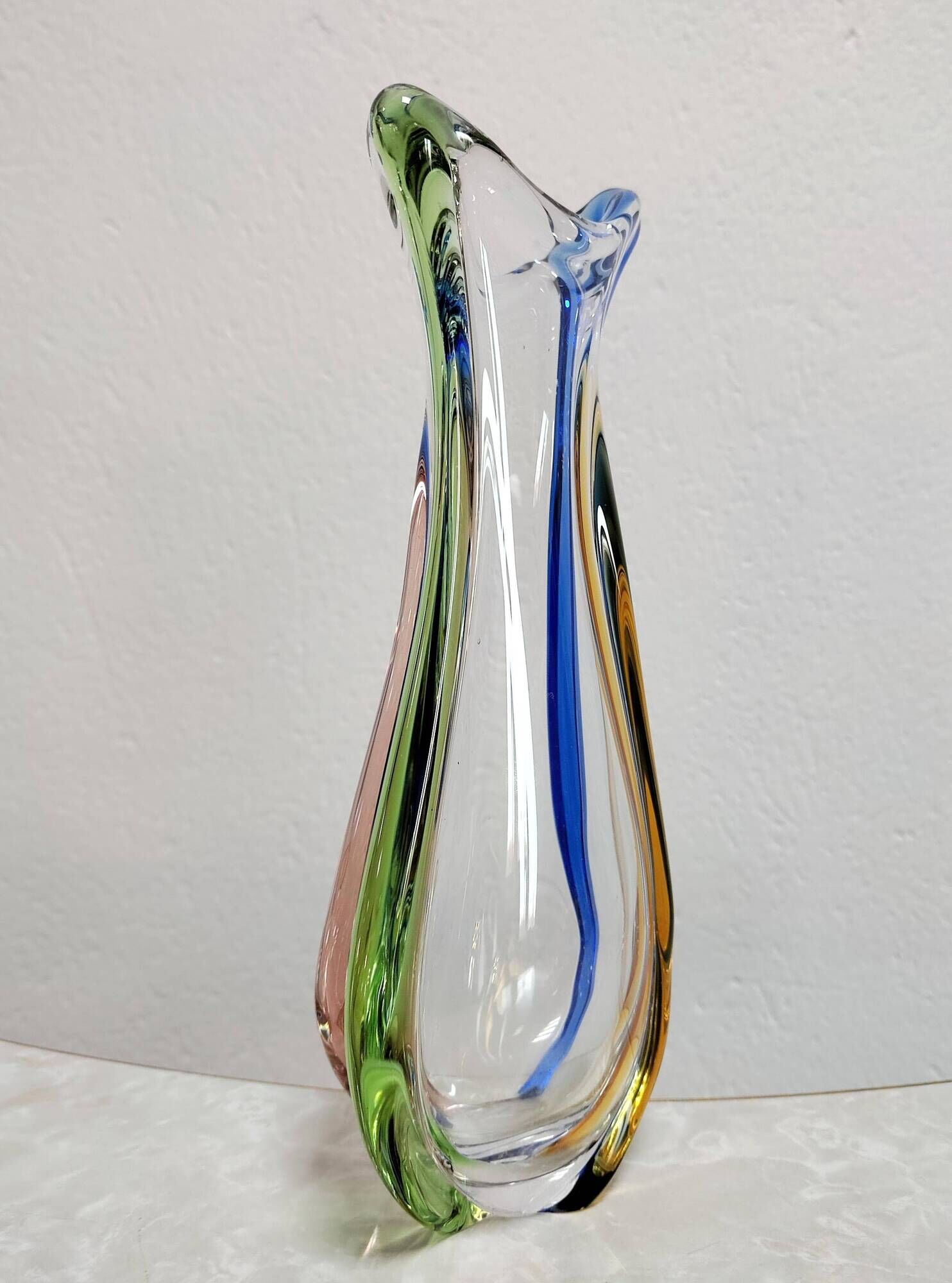 Rhapsody vase by František Zemek for SKLO 1960s