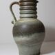 West germany blue green vintage carafe vase