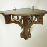 Wall console, corner shelf
