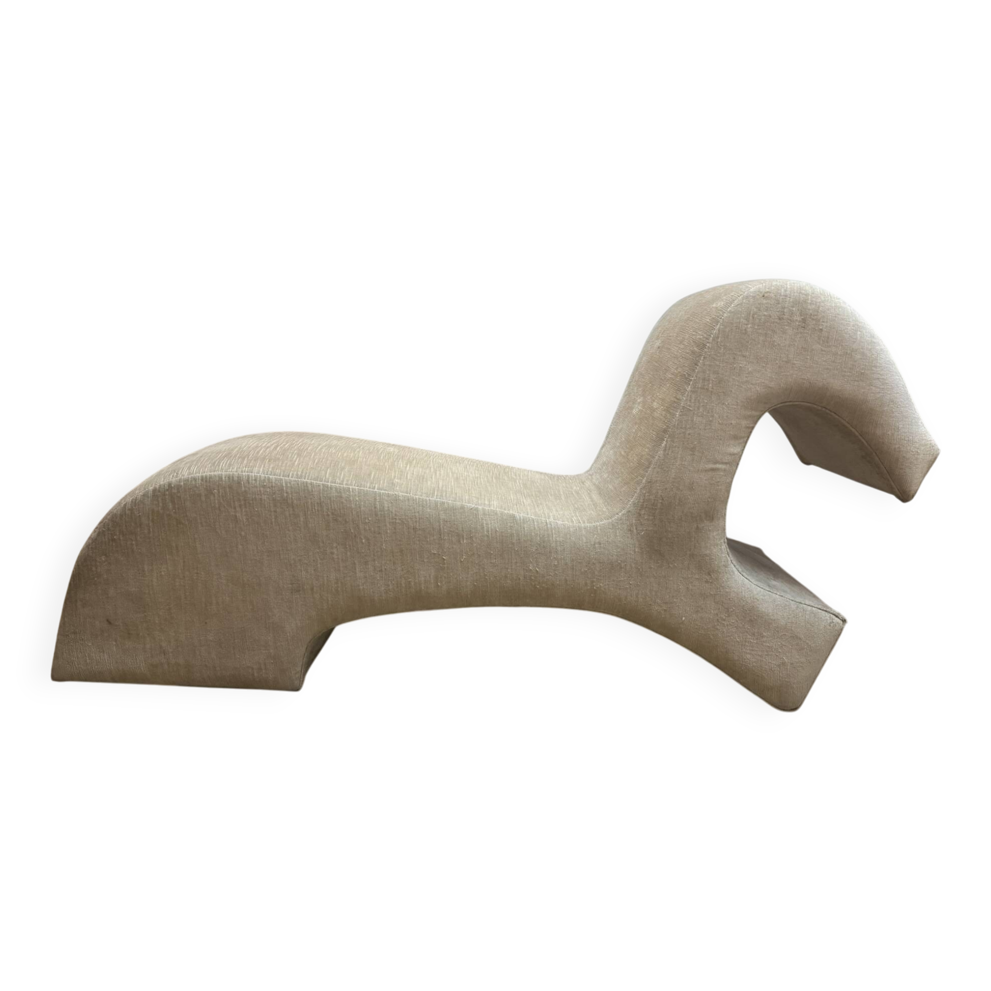 Designer armchair, "Djinn" chaise longue style by Olivier Mourgue