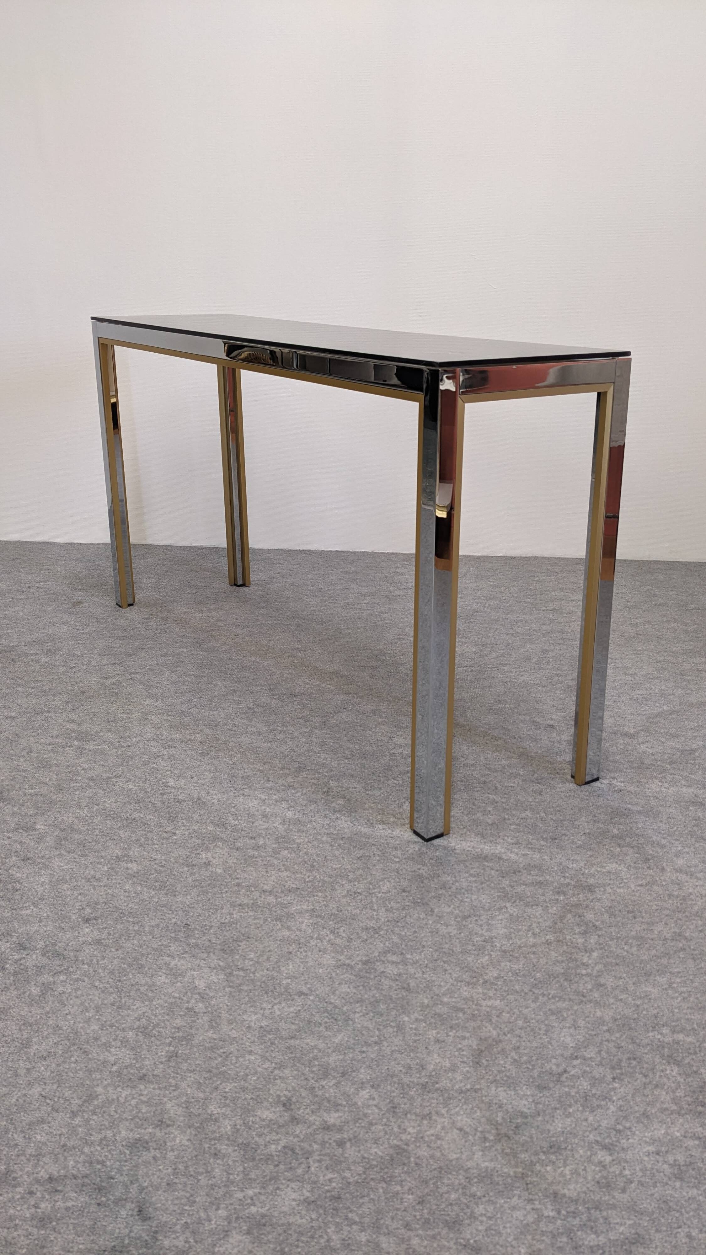 Hollywood Regency console by Renato Zevi from the 60s/70s