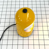 Yellow Selene lamp by ABM, 1960