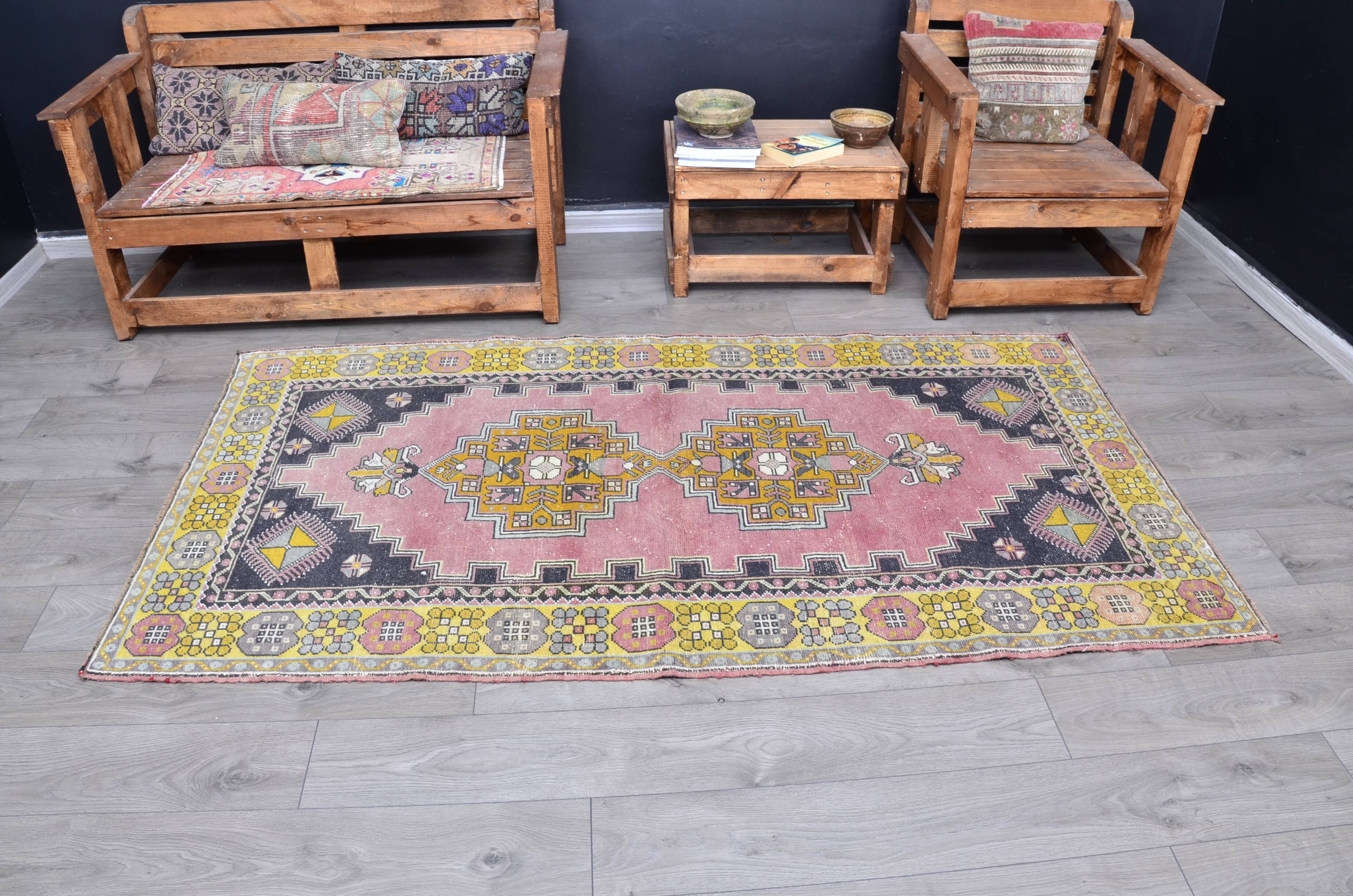 Decorative Turkish Oushak Handknotted Rug sku 2520