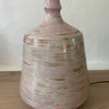 Vintage glazed ceramic lamp