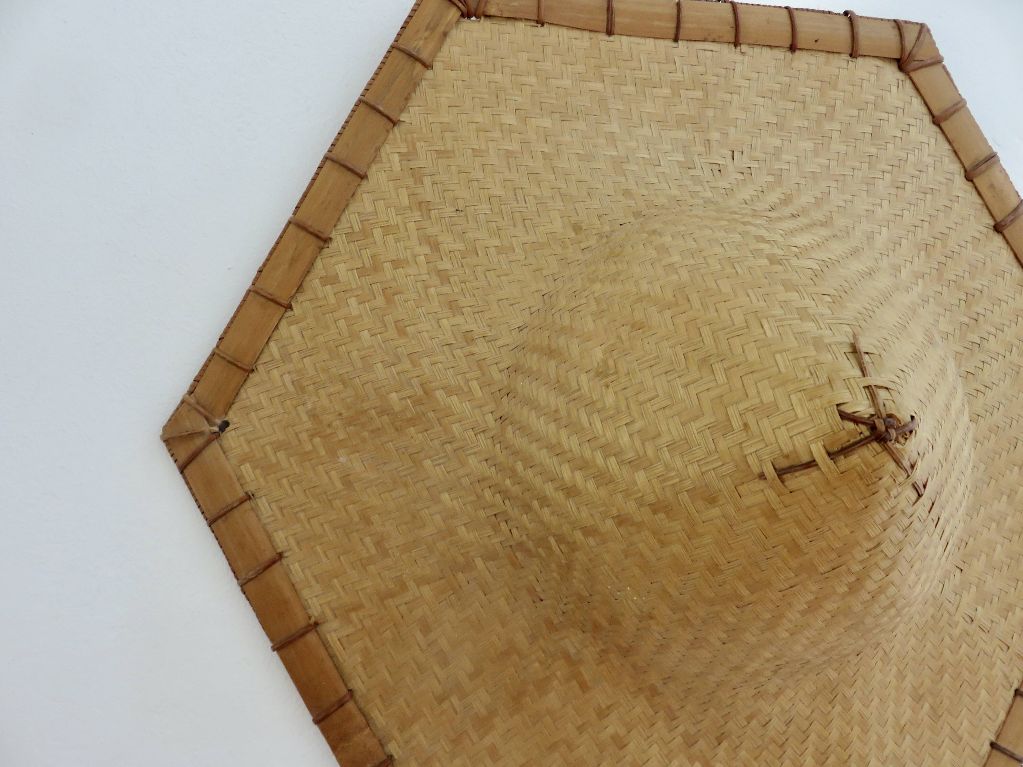 Asian hat vintage wall decoration