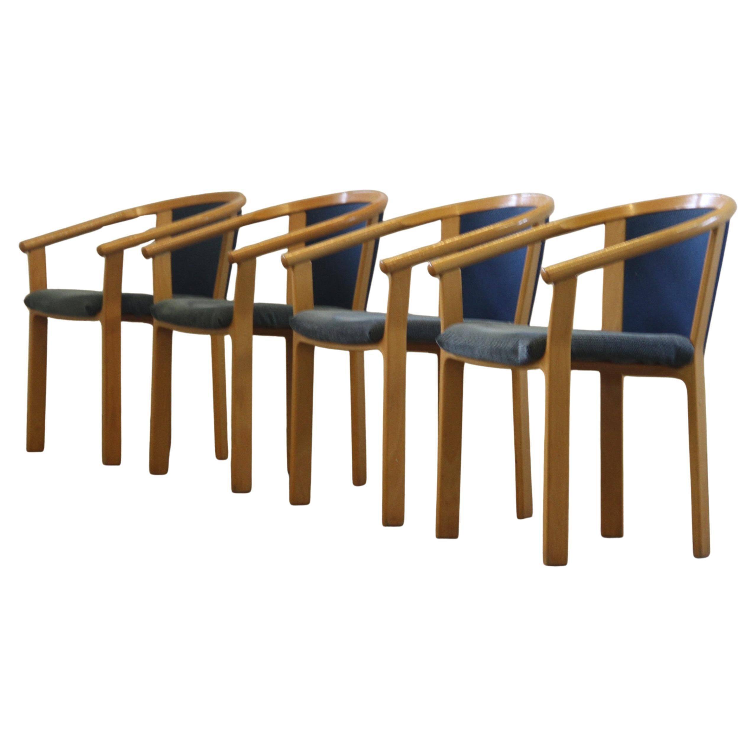Beech Wood Dining Chairs by Rud Thygesen & Johnny Sørensen for Magnus Olese