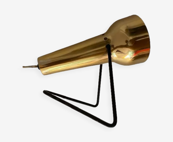 Golden aluminum articulated lamp