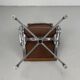 Eames Herman Miller tan / camel leather Soft Pad Group chair