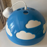Blue cloud suspension Ikea model Skojig