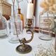 Vintage brass candle holder