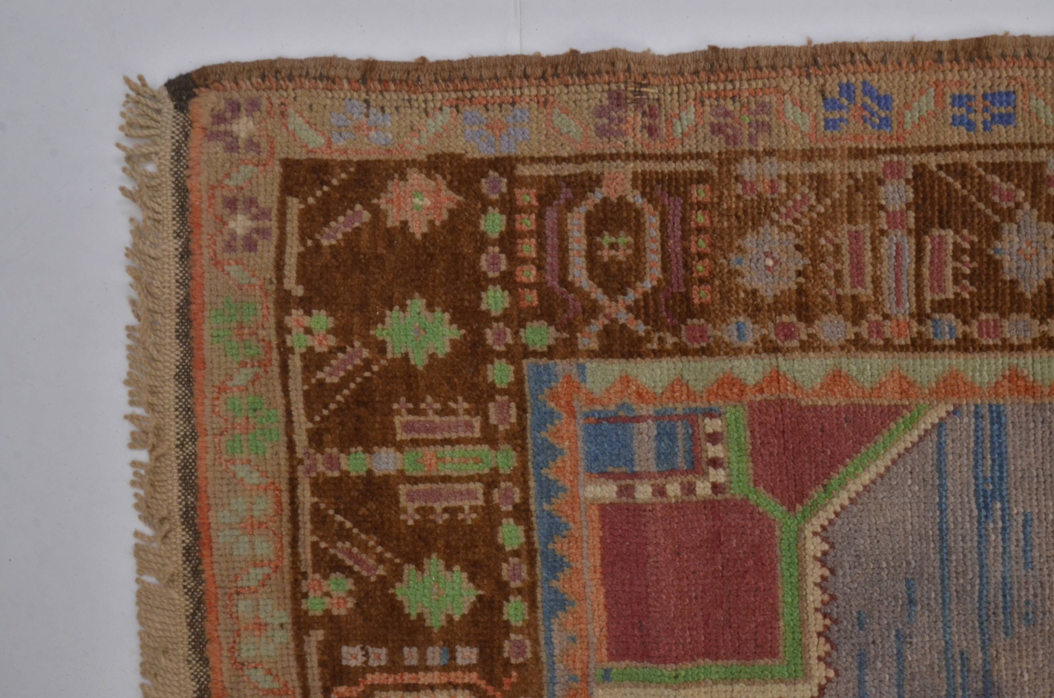 Oushak Vintage Wool Carpet sku h11