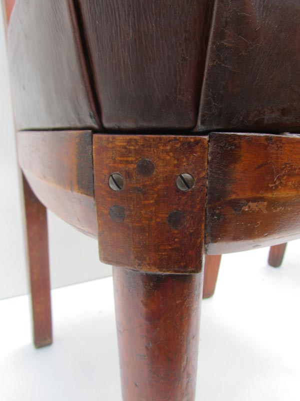 Lot of 5 Marine leather chairs ship Chair