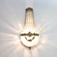 Sac a perles montgolfière wall sconces, 1940