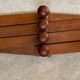 Patère extensible  en bois vintage