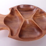 Vintage teak drink bowl 1960s german