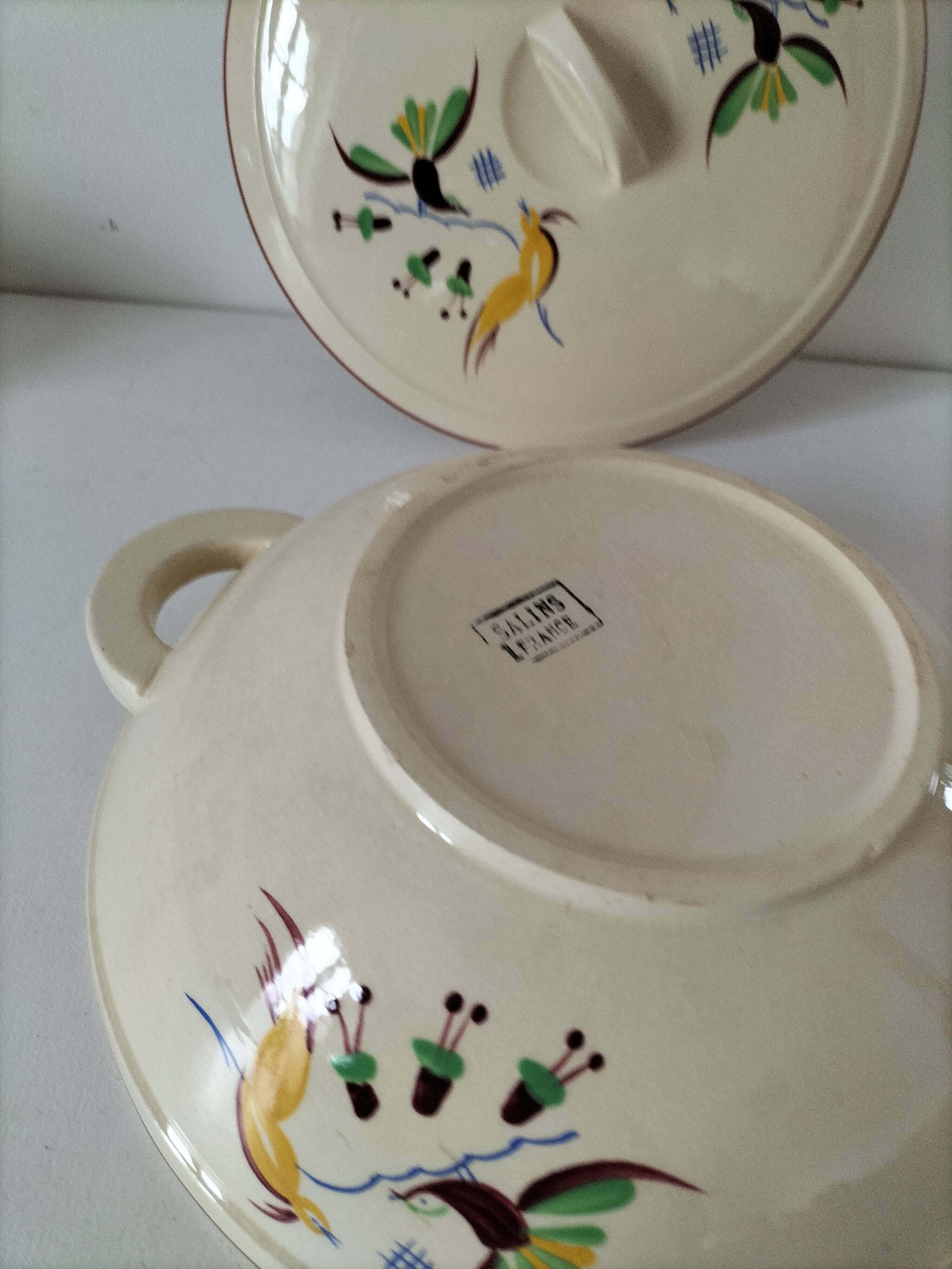 Salins soup tureen, 1940s-50s