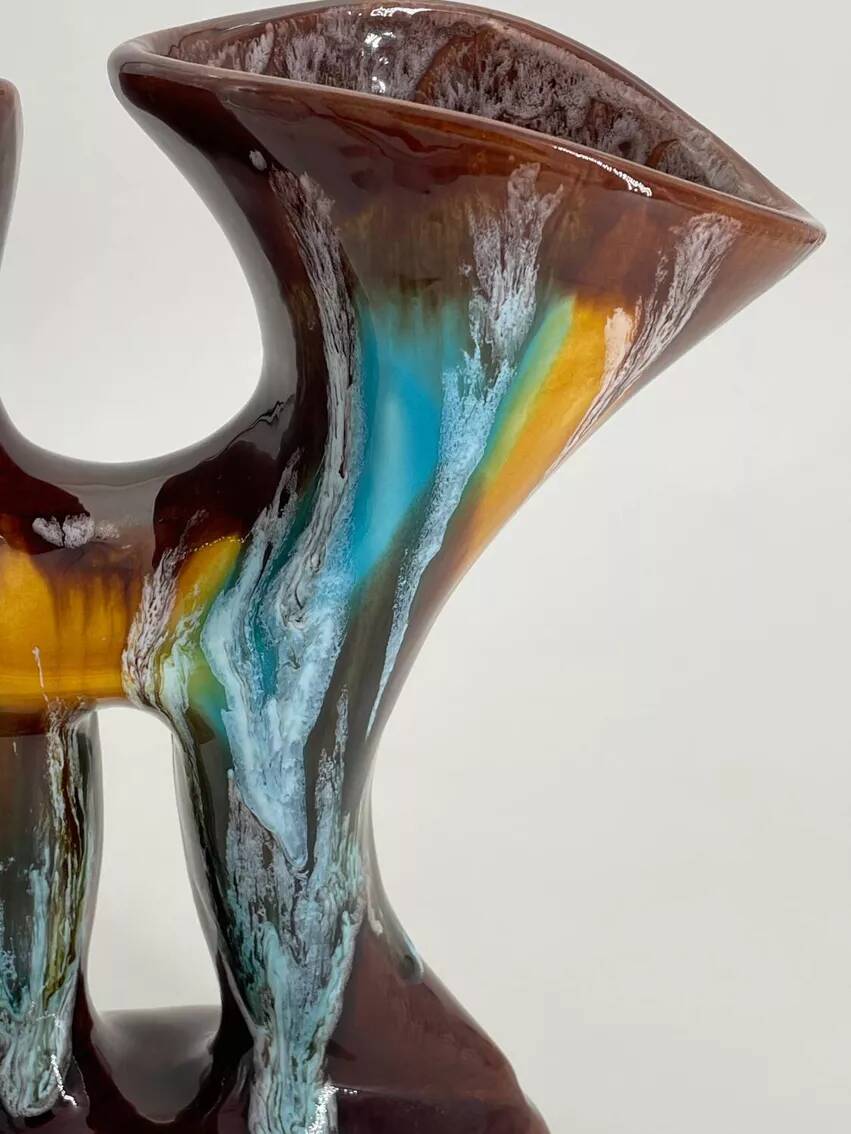 Vallauris vase in ceramic from the 1960s.