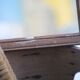 Wooden mirror