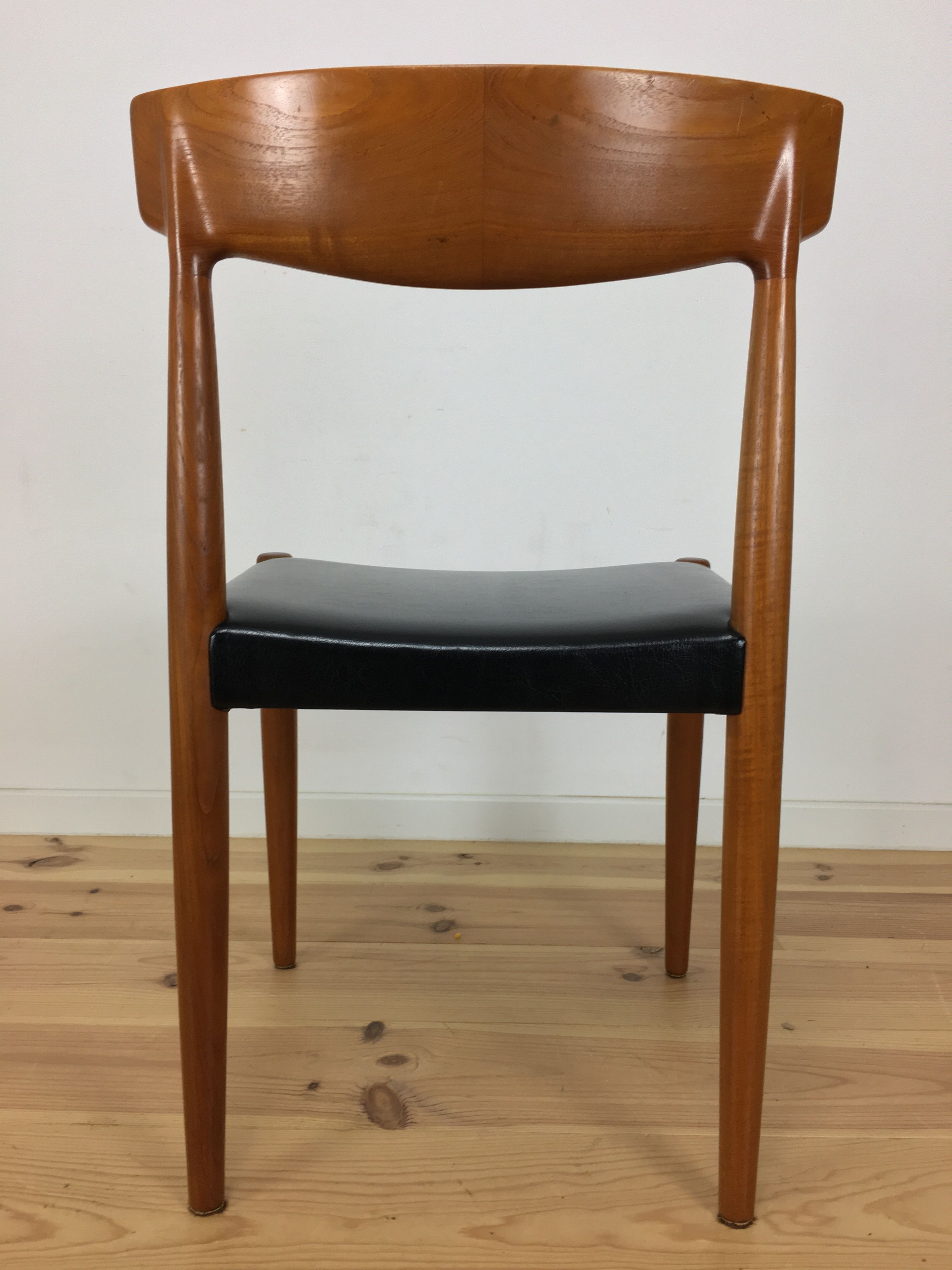 Chaise 343 par Knud Faersch pour Slagelse Mobelvaerk, scandinave, danoise