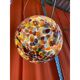 Contemporary Murrine Sphere in Murano Style Glass with Multicoloured Murrine