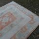 Vintage Turkish Oushak rug 195x312 cm