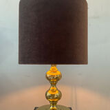 Vintage brass lamp from the 70s