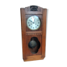 Wooden clock art deco style