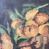 Orange oil canvas at the end of the 19th century