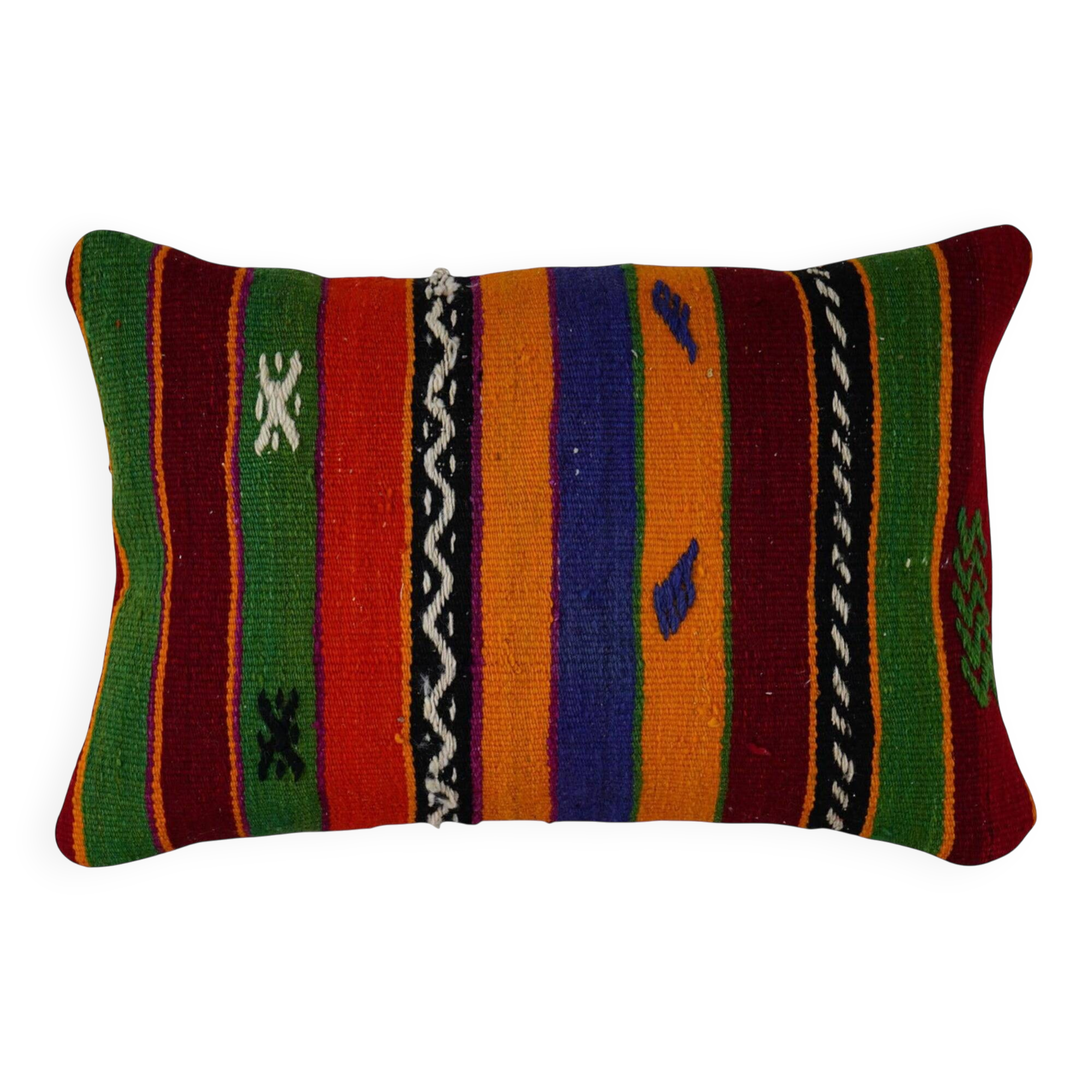 Vintage kilim cushion cover 41x61 cm