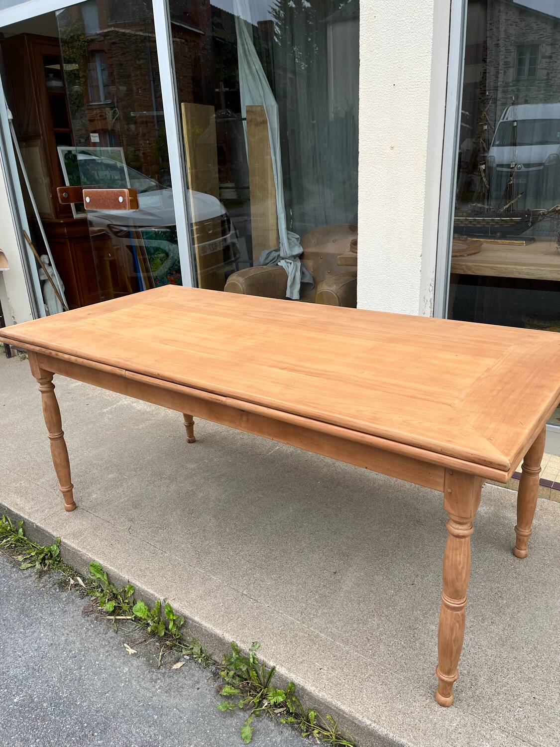 Cherry wood table