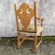 8 ceruse oak style chairs