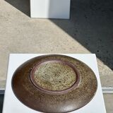 Indonesian green ceramic dish D:26.5