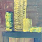 Table in still life abstraction