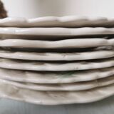 Sarreguemines Cavaillon fruit plates