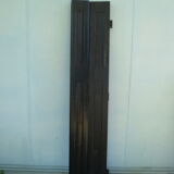 4 Pairs of wooden shutters painted black