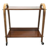 Vintage rolling serving cart
