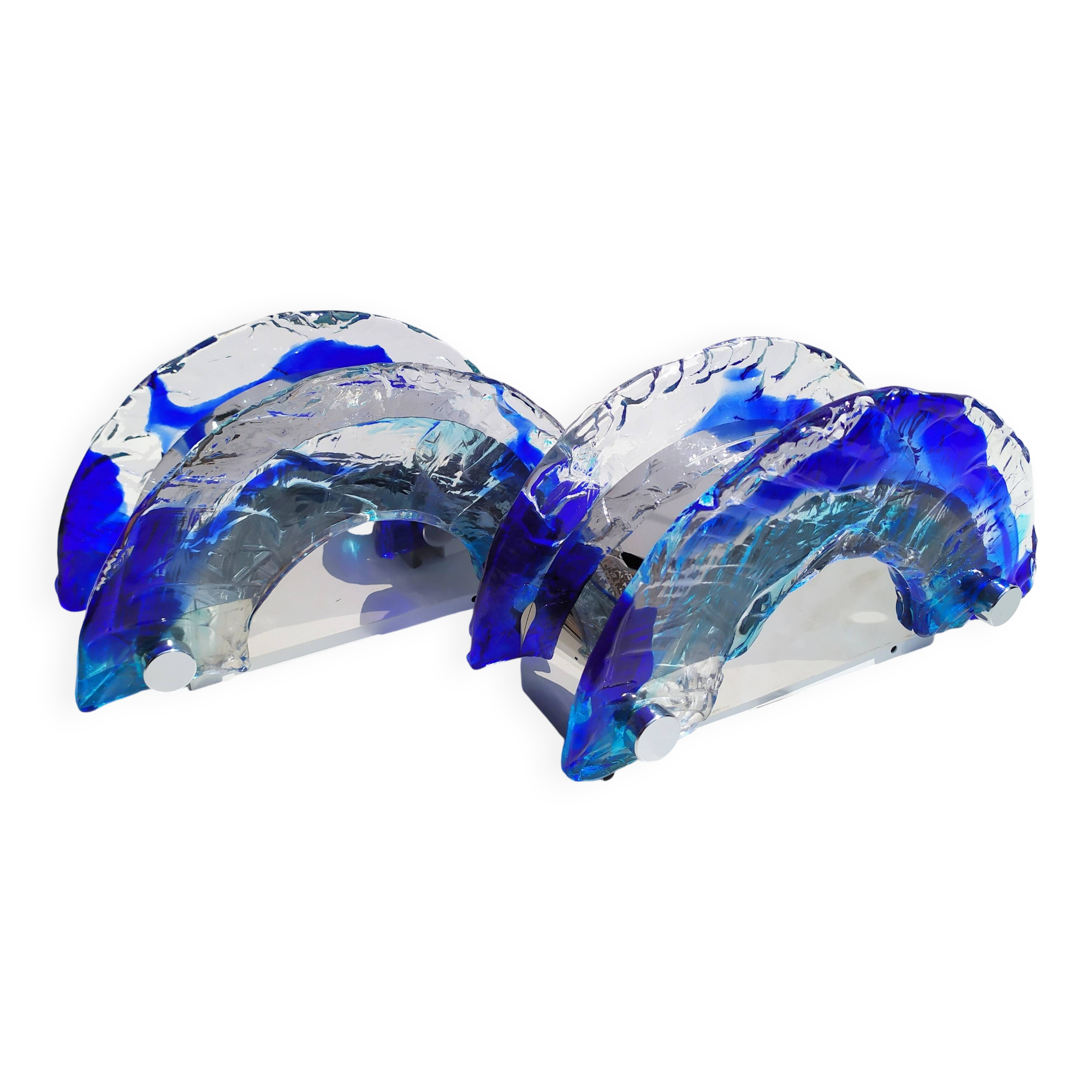 Murano wall lights La Murrina, set of two, 1980.