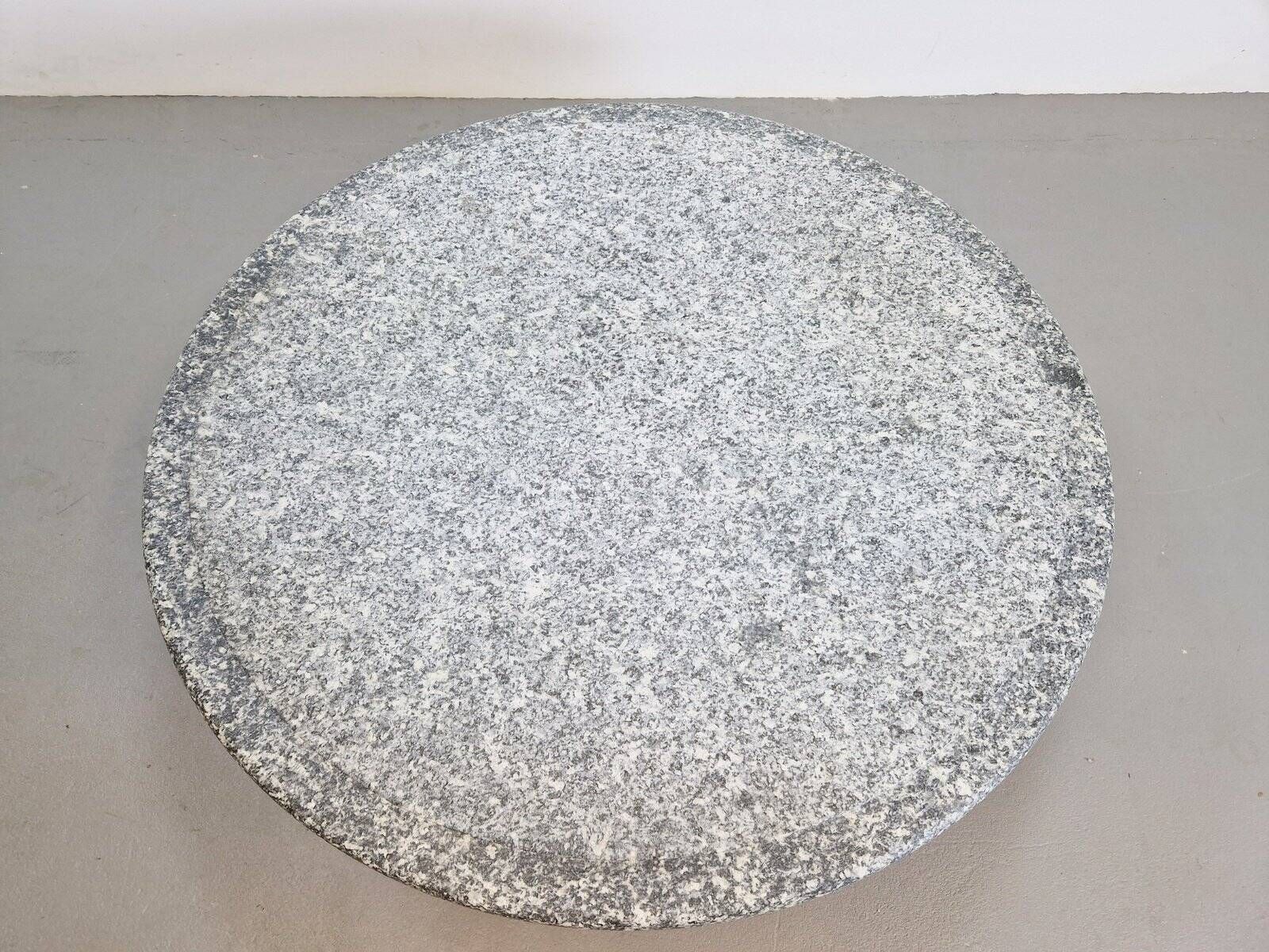 Round Granite Coffee Table by Ammannati & Vitelli for Bruno Brunati, Italy, 1970s
